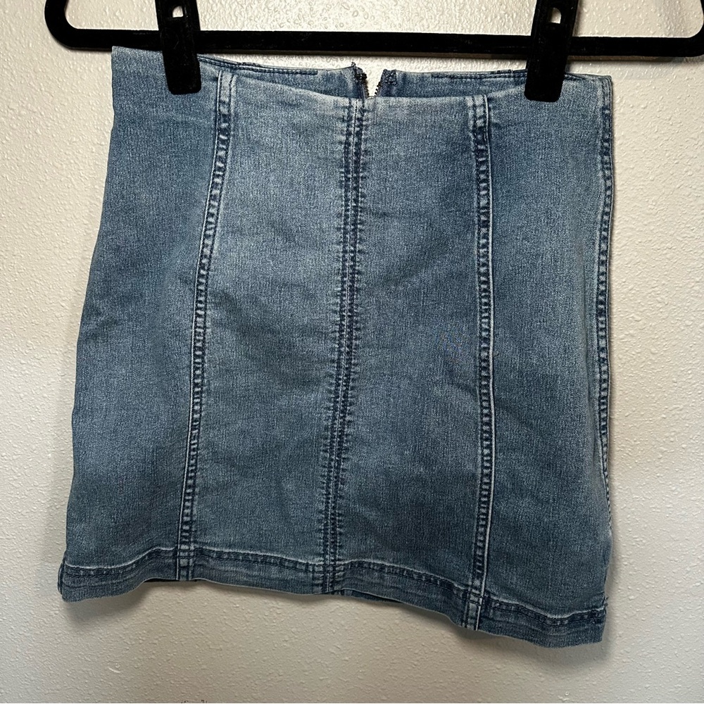 Free People Denim Skirt